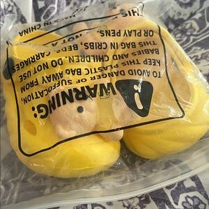 Yellow Baby Bath Toy